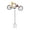 Black, variant on 2 Pieces Assorted Rusty Metal Star Garden Stakes Weatherproof Solid And Hollow Star Outdoor Yard Decorative Set For Home Garden Patio And Farmhouse