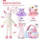 thumbnail image 2 of Set de muñeco de peluche con 3 atuendos y bolsa de peluche, 2 of 8