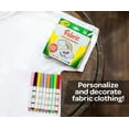 thumbnail image 3 of Crayola 10 count Fine Line Fabric Markers, 3 of 5