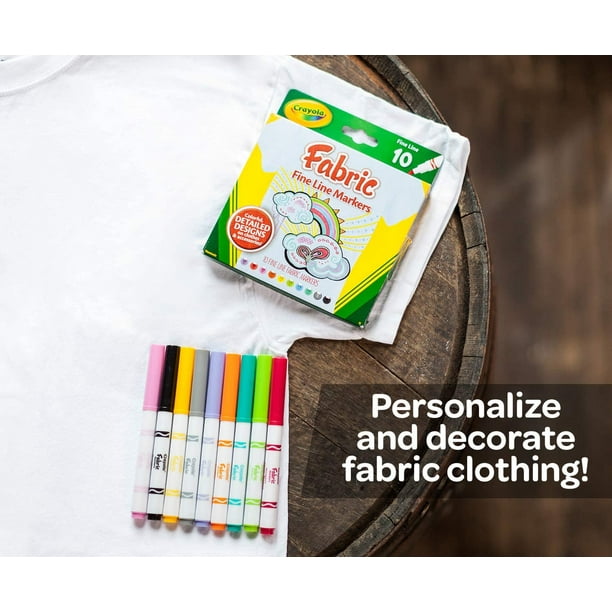 Crayola Fabric Markers – Crayola Canada