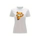 thumbnail image 1 of Playera Blusa De Oso De Peluche Saliendo Del Cierre Ropa Para Mujer Casual Color Blanco Talla Chica Marca Emil SaEs, 1 of 4