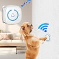 thumbnail image 5 of Wireless Touch Pet Doorbell Smart LED Flash Doorbell for Dog Training Wireless Doorbell for Home Office Pet Daily Use US Standard Pet Smart Doorbell, 5 of 5