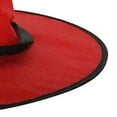 thumbnail image 3 of Penkiiy Baby Hats Cosplay Hat Party Hat Witch Hat Adult Womens Party Costume Party Accessory Red Hat for One Size, 3 of 4