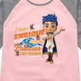 thumbnail image 3 of Santiago of The Sea - Enrique Palacios - Toddler And Youth Girls Raglan Graphic T-Shirt, 3 of 5