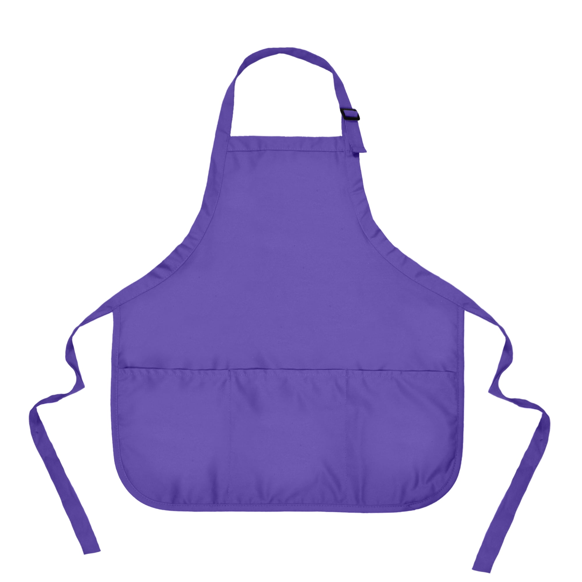 Dalix Apron Commercial Restaurant Home Bib Spun Poly Cotton Kitchen ...