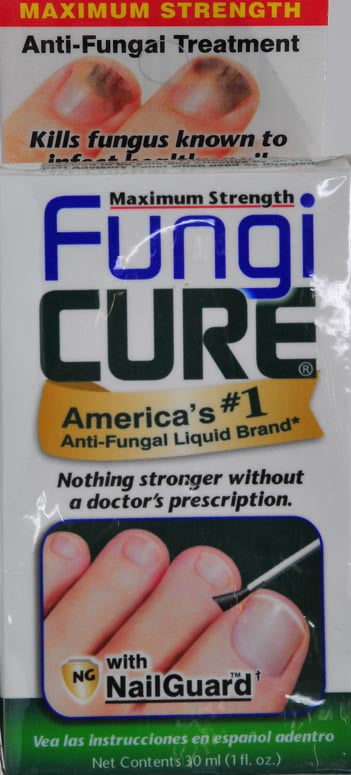 Fungicure Maximum Strength Anti-Fungal Liquid with Nail Guard, 1 Oz.