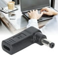 thumbnail image 1 of Adaptador de CC a USB adaptador tipo C a CC enchufe hembra a macho conector PD de ángulo recto de 55x21mm dispositivo de carga ANGGREK Otros, 1 of 8