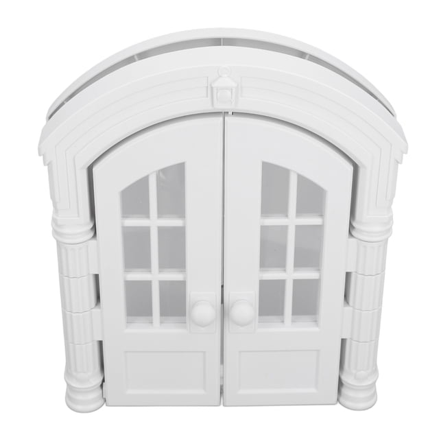 French Design Double Swing Door, No Flap Locks, Suitable for Cats and Dogs, Easy Installation and Durability, Interior Cat Door, 24 X 27.5 X 7.2cm Size