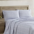 thumbnail image 2 of Brielle Home Printed Cotton Sateen Sheets Collection, 2 of 6