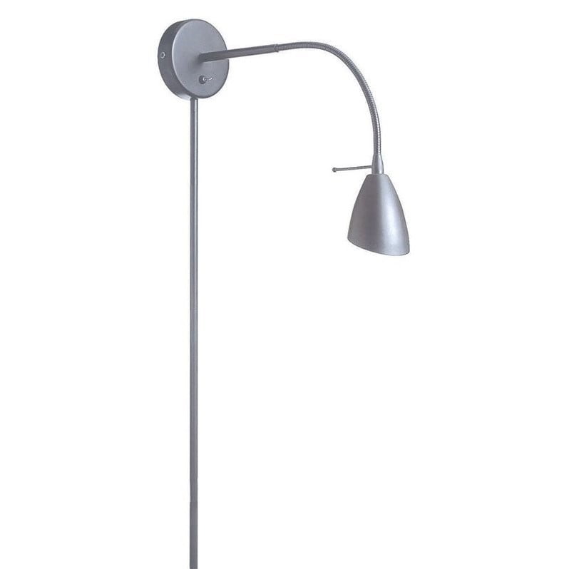 Dainolite Gooseneck Wall Lamp In Satin Chrome Canada - Gooseneck Wall Lamp Reading Dainolite Gooseneck Wall Lamp In Satin Chrome Canada - Gooseneck Wall Lamp Reading