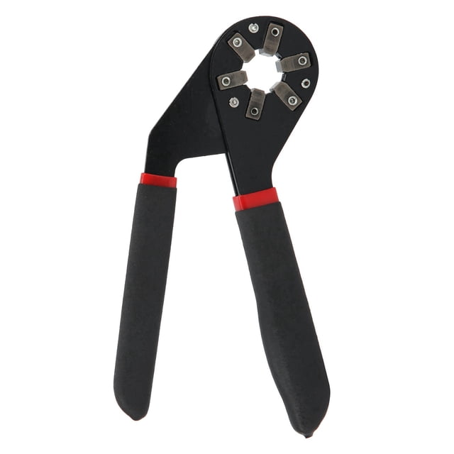 Llave multifuncional Plum Bloom Torsion herramienta de Hardware hexagonal exterior ajustable 6 pulgadas