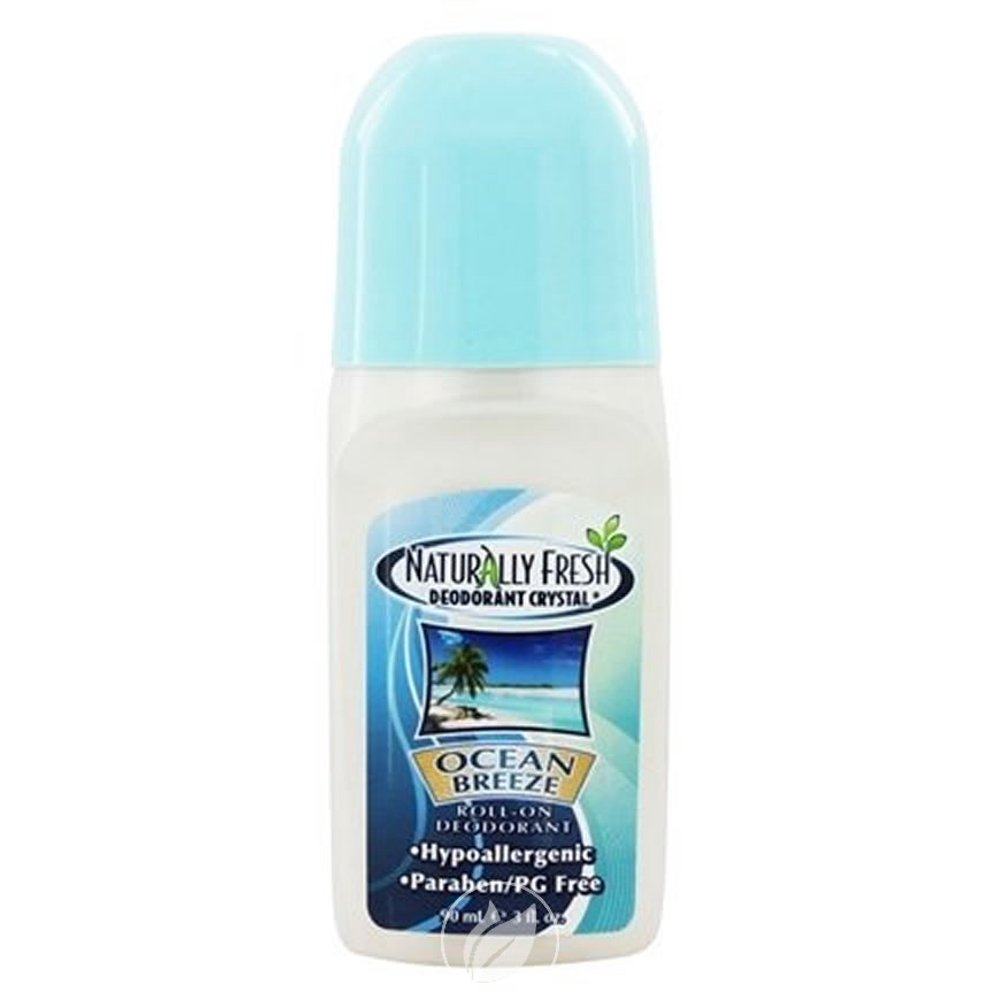 Naturally Fresh RollOn Deodorant Ocean Breeze 3 Ounce, Pack of 2