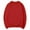 Red, variant on BLVB Womens Fall Crewneck Sweatshirts Solid Color Casual Lightweight Tops Long Sleeve Loose Pullover Fashion Clothes