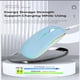 thumbnail image 5 of Ratón inalámbrico Bluetooth Guiheng LED recargable azul, 5 of 7