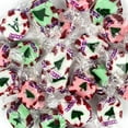 Brach's (1) bag Christmas Nougats Mix Peppermint, Wintergreen, Cinnamon Flavors Handmade