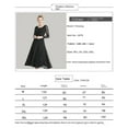 thumbnail image 2 of Women Modern Dance Dress Waltz Ballroom Dance Tango National Standard Dance Clothes Long Sleeved, 2 of 3