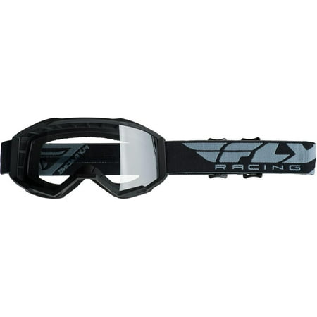 - Fly Racing Focus Goggles Black / Clear Lens (Black, OSFM)