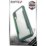 Raptic Shield Case Compatible with Samsung A02s Case, Shock Absorbing Protection, Durable Aluminum Frame, 10ft Drop Tested, Fits Samsung A02s, Black