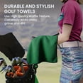 thumbnail image 6 of Golf Towels for Golf Bags 15.7''X15.7'' with Strong Magnetic Retractable Carabiner, Microfiber Waffle Pattern Towel Lightweight Absorbent Set Gifts for Women Men, 6 of 7