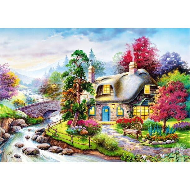Diamond Painting (DE1297) 5D Square diy House bordado Wall Art (YF023) 30x40cm FLhrweasw Nuevo