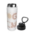 thumbnail image 2 of Yiaed Cat Yoga Time Print Sports Insulated Kettle Bottle Reusable Stainless Steel Insulated Cup, Outdoor Portable Casual Stainless Steel Insulation Cup, 2 of 7