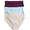 Light Powder Puff Blue, Paper Paile, Rio Plum, variant on Women's Ribbed Modal High Cut Brief Panties, 3-Pack, Sizes XS-3XL