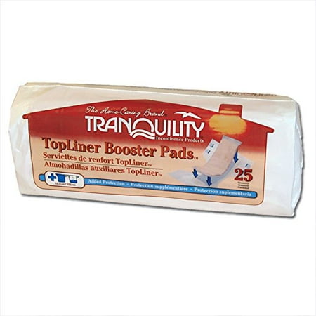 Tranquility TopLiner Super Booster Pads Pack/25
