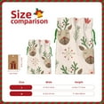 thumbnail image 4 of XMXT Christmas Drawstring Gift Bags, Cute Moose Pink Print Wrapping Sacks Candy Packing Bag Party Decorations Favor Bags, S, 4 of 8