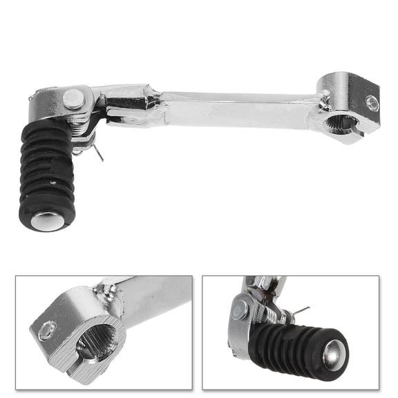 TEHAUX Metal Plated Motorcycle Gear Shift Lever Replacement for Smooth and Precise Shifting Performance