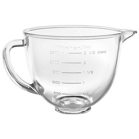 KitchenAid 3.5 Quart Tilt-Head Glass Bowl