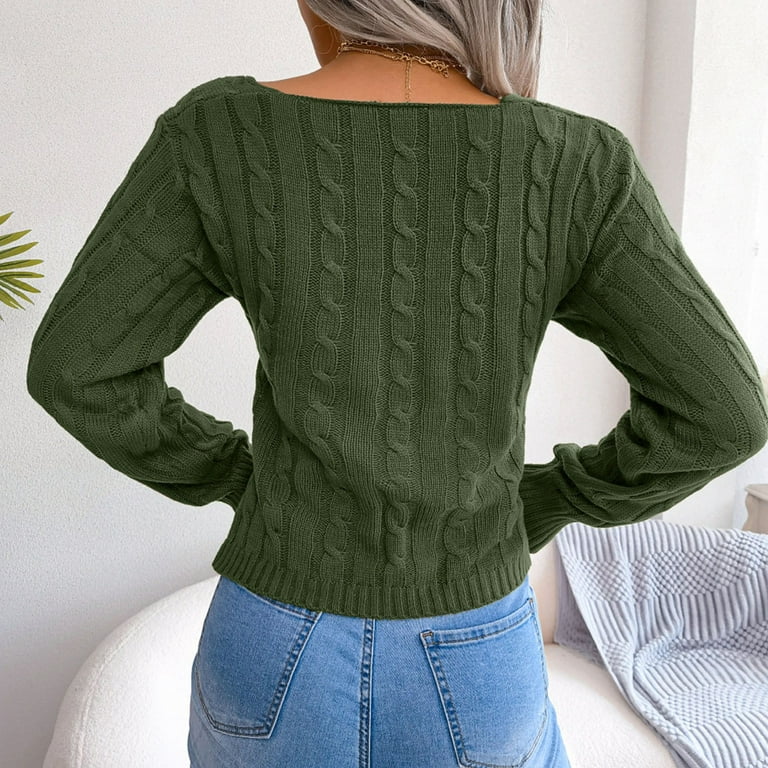 Cross knit deals jumper