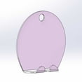 thumbnail image 4 of Shower Mirror For Shaving Razor Hook Holder Suction Cup, 4 of 11