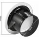 thumbnail image 4 of Ranura de ventilación de 200 mm con rejilla de seguridad - ABS (diámetro de 200 mm), 4 of 5