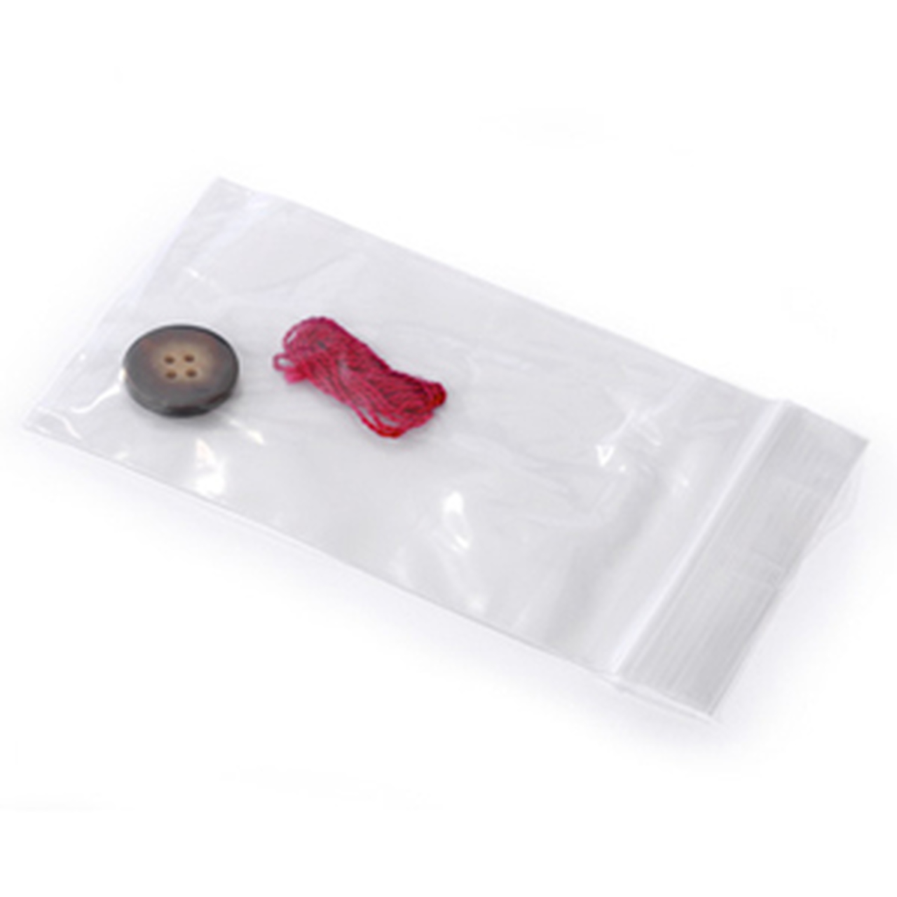 Zip Top Poly Bags, 4 Mil, 12 x 15, Clear, 500/case