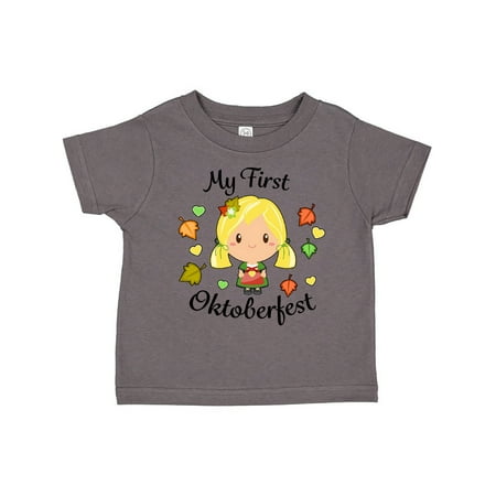 

Inktastic My First Oktoberfest girl Gift Toddler Boy or Toddler Girl T-Shirt