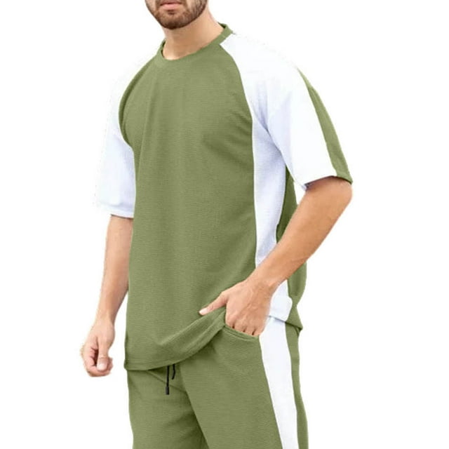 cfhntfmh Workout Mens Shirts Quick Dry Short Sleeve for Basketball Running Causal Work Gym Athletic T Shirts(Army Green,Small)