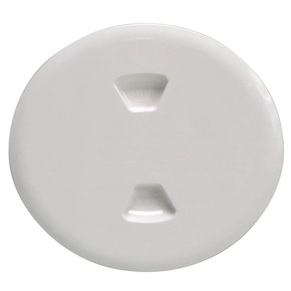Beckson DP50-W Twist-Out Plate - 5", White
