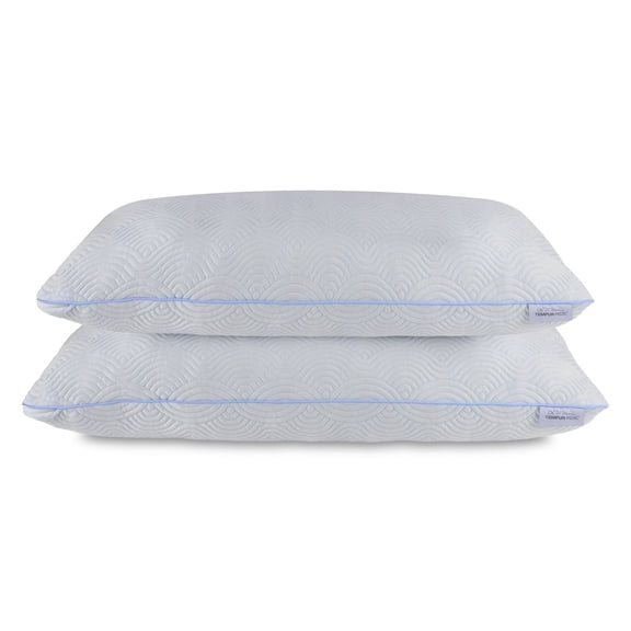 Tempur-Pedic Cloud® Adjustable   Cooling Pillow, Queen - 2-Pack