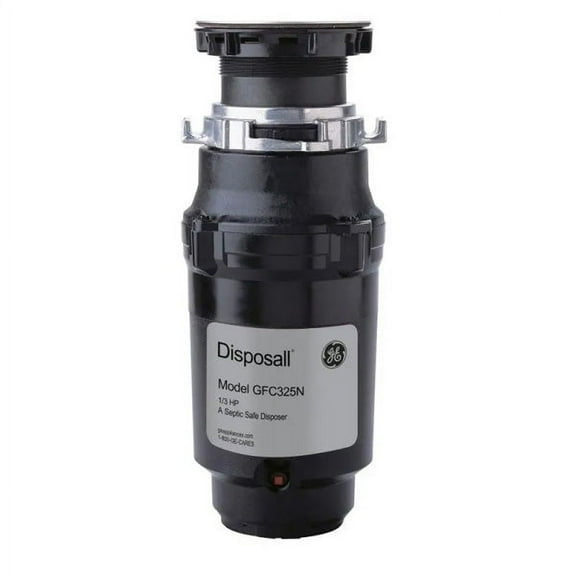 GE APPLIANCE GFC325N 1/3HP CONTINUOUS FEED DISPOSER -CORDED - GENUINE OEM PART