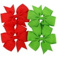 thumbnail image 3 of MUCHENGGIFT 120PCS 3inch Grosgrain Ribbon Polka Dot Pinwheel Hair Bows Boutique Rainbow Bows Alligator Clips For Girls Toddlers Teens(60Colorsx2), 3 of 15