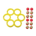 thumbnail image 4 of Juego de lanzamiento de piscina con accesorios de puntuación, juguetes flotantes de espuma para entretenimiento acuático 12 bolas, 4 of 9