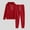 Red#3, variant on Black*Friday Discounted Items under $5 GaThRRgYP Womens Tracksuits 2 Piece Set,Women Solid Tracksuit Sweatshirt Pants Sets Sport Long Sleeve Wear Casual Sets