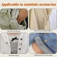 thumbnail image 4 of 4Pcs Multi-Function Magnetic Clothing Clips, Strongest Magnetic Strength Buttons Clips, Multi-Purpose Magnetic Pinless Brooch for Women, 4 of 5
