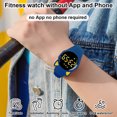 thumbnail image 5 of HUYVMAY Kids Fitness Watch Without App and Smartphone, 1 Hour Charging for 20 Days Use, IP68 Waterproof Activity Tracker for Girls Boys Teens Students,Fit Watch with Alarm Clock Step Counter, 5 of 9
