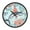 Sailfish and Coral Reef, variant on Voice Activated Clock with Glow Light 12 Inch Large Silent Wall Clock Battery Operated for Home Decor Abstract Painting Of A Shark