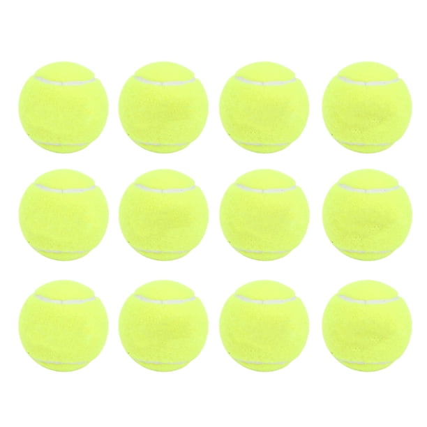 Pelotas de práctica de tenis, 12 piezas pelotas de tenis pelotas de tenis altas equipo de tenis grado profesional