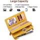 thumbnail image 3 of Wallets For Women Leather Credit Card Holder With Rfid Blocking Large Capacity Wristlet, 3 of 4