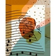 thumbnail image 3 of Bolokofsky, Ronald 15x18 Black Modern Framed Museum Art Print Titled - Abstract Shapes 700A, 3 of 5