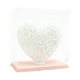 thumbnail image 2 of Caja de regalo con forma de corazón de rosa para San Valentín, flores eternas, rosas de espuma de imitación, corazón estereoscópico., 2 of 6