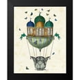 thumbnail image 2 of Fab Funky 15x18 Black Modern Framed Museum Art Print Titled - Butterfly House, 2 of 5